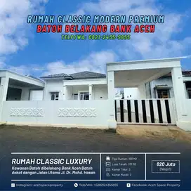 Dijual Rumah Classic di Batoh Belakang Bank Aceh - Hunian Super Luas dan Nyaman!