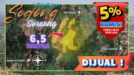 Dijual Tanah Luas di Lembah Sodong, Desa Nagrak, Soreang, Kab. Bandung