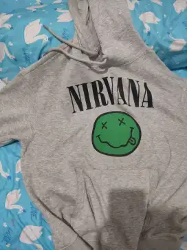Jaket Nirvana Abu abu