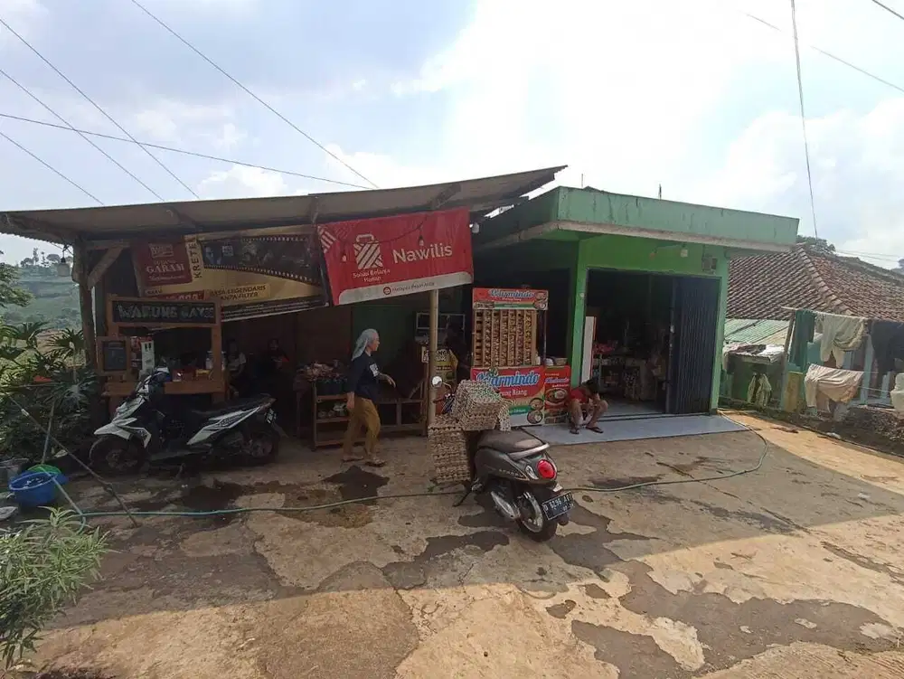 Dijual Murah Tanah Bonus Warung Area Wisata Cartil Cimeunyan Bandung