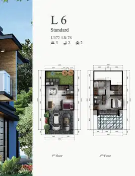 Dijual Rumah Premium Harga Terjangkau Apollo Homes Type Thor