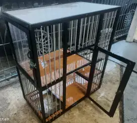 Kandang Kucing Alumunium ++