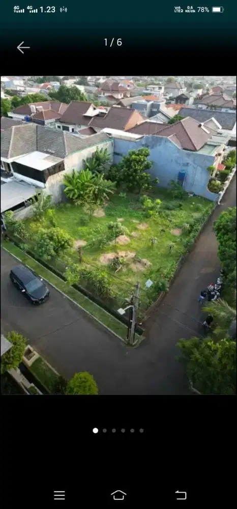 Jual tanah dalam perumahan di pondok kelapa Jakarta Timur