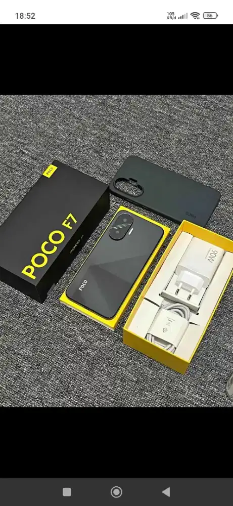 Pocophone F7 12/512 Kondisi Normal