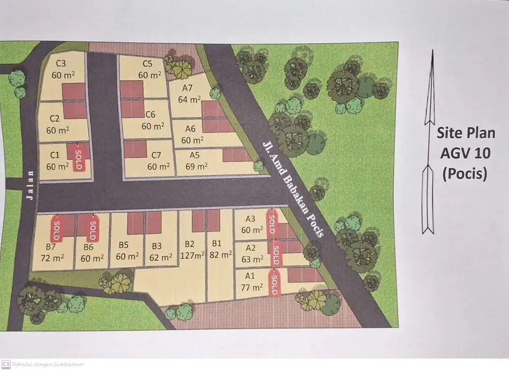 Rumah exclusive bisa KPR, strategis dekat ke pusat kota dan mewah