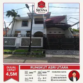 DIJUAL CEPAT BUTUH UANG RUMAH BAGUS RUNGKUT ASRI UTARA