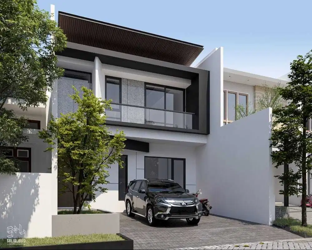 Rumah Baru Gress Modern Minimalis Manyar Surabaya Timur