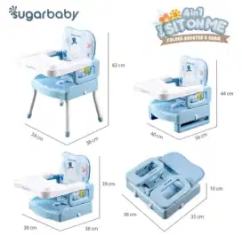 sugar baby 4 in 1 baby chair, kursi untuk bayi