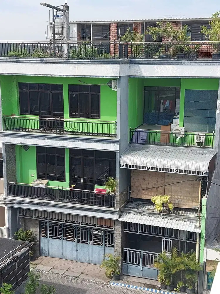 TERMURAH & HARUS TERJUAL Ex KANTOR & RUMAH 4 LT, SEBELAH RAYA MERR