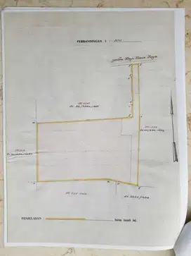 TANAH LUAS BEKAS PABRIK AREA HAJI NAWI  - JAKSEL