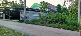 Tanah kavling pinggir jln