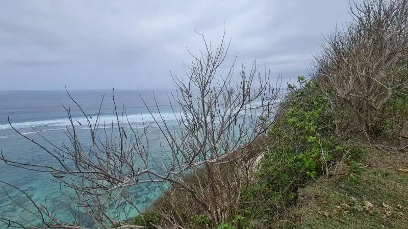 Tanah super mewah los tebing pantai Pandawa