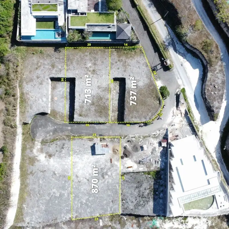 Tanah Elit Full View Tebing Pantai Pandawa Nusa Dua