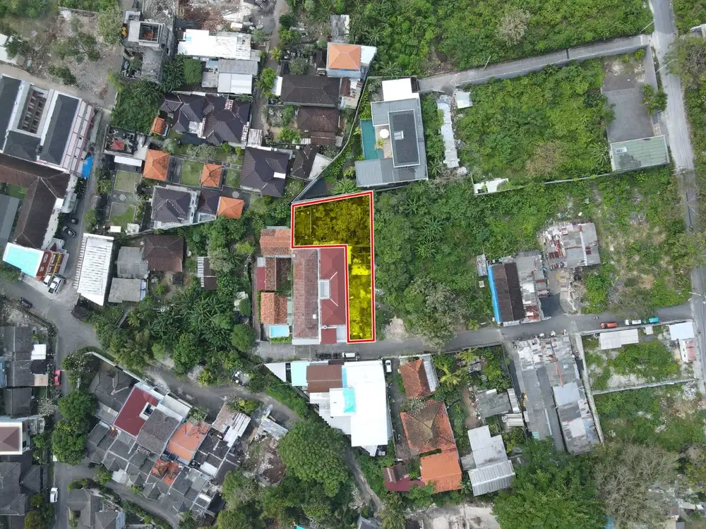 Tanah Lingkungan Villa Jl Bukit Bintang Puri Gading Jimbaran