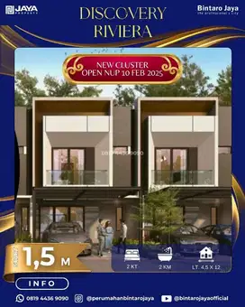Discovery Riviera Bintaro Jaya Cluster Baru 2025 Harga Early Bird