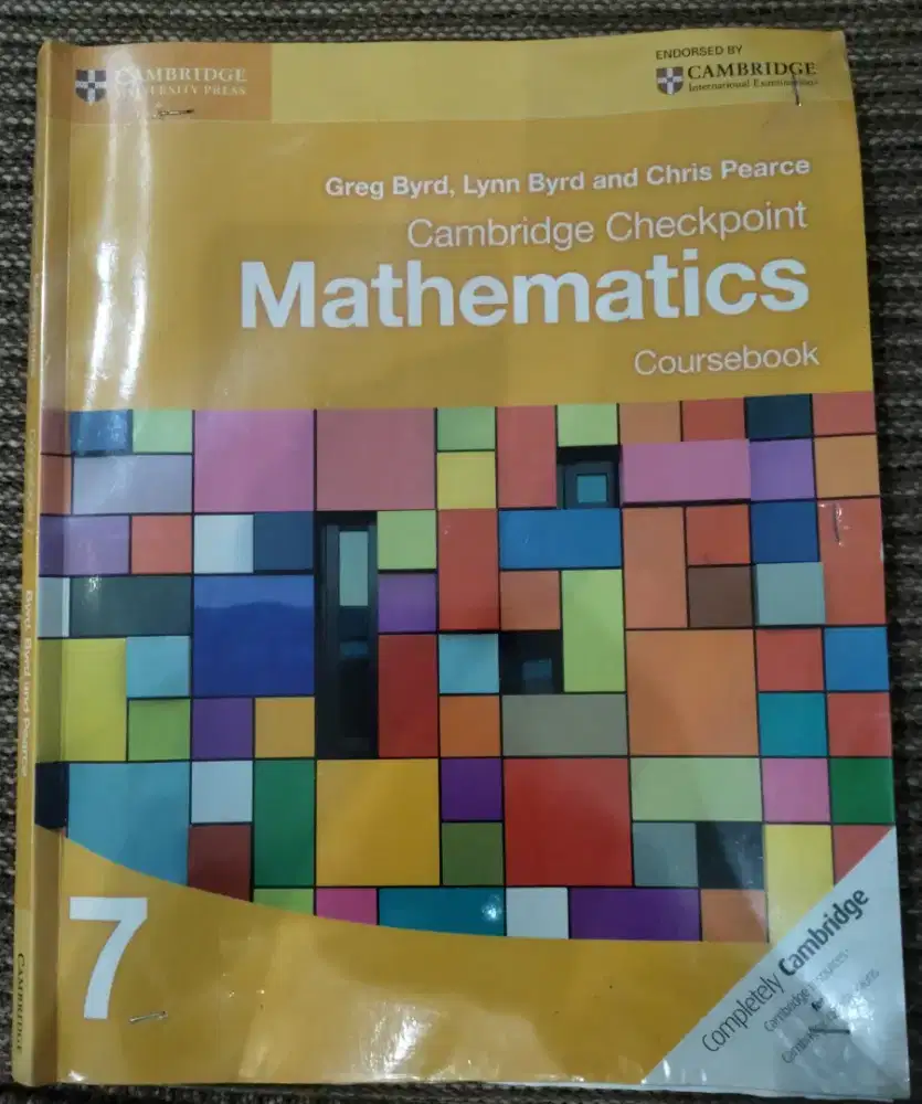 Cambridge Checkpoint Mathematics (coursebook)