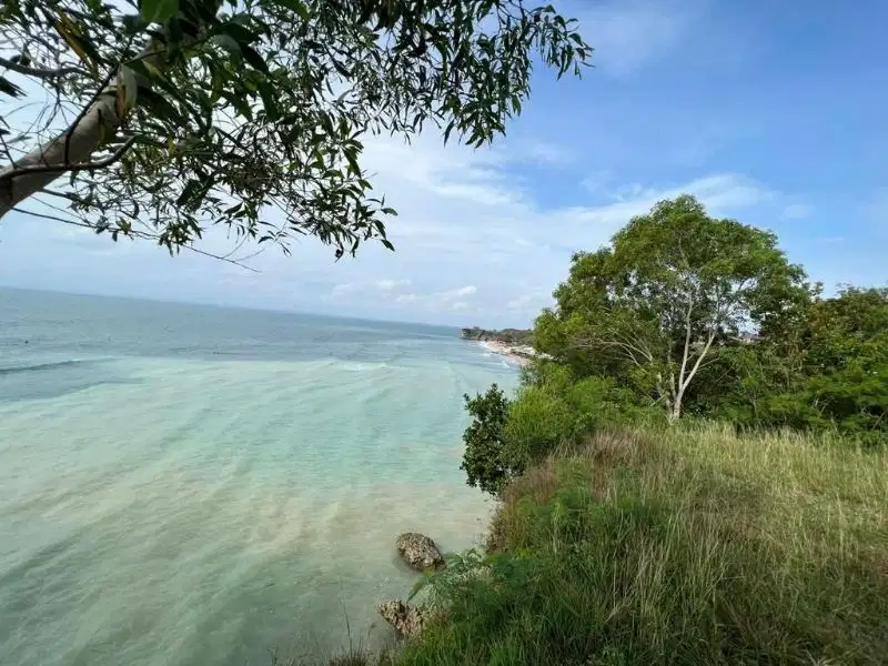 Nego, Tanah Los tebing pantai Balangan, Full view sunset
