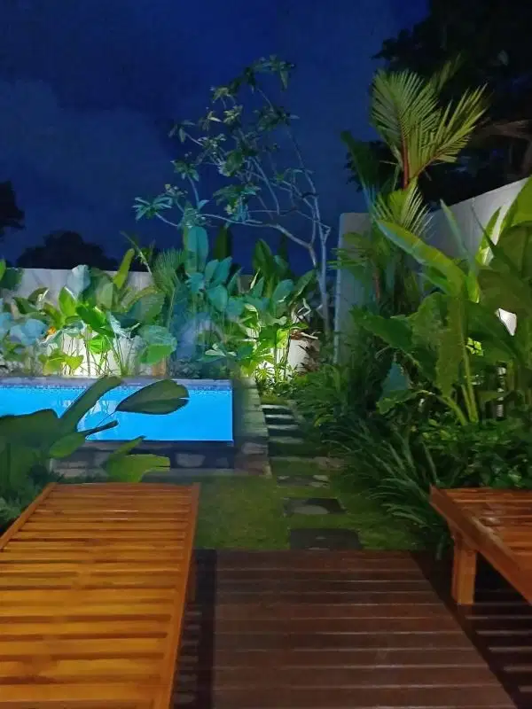 villa modern baru di Jimbaran, cocok untuk pribadi atau komersil