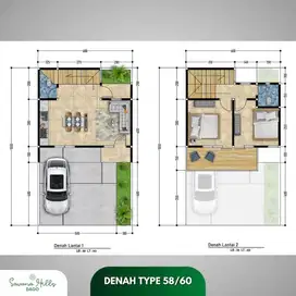 Rumah Baru American style di Dago