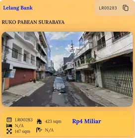 Ruko Pabean cantikan Surabaya JL Bongkaran