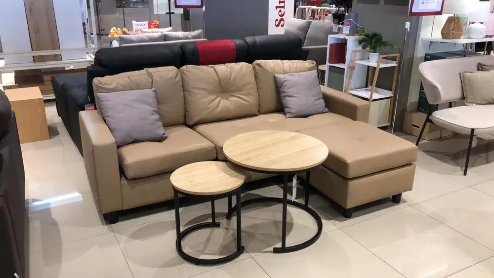 Jual sofa L banting harga