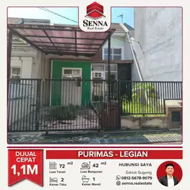 DIJUAL CEPAT BUTUH UANG RUMAH BAGUS PURIMAS LEGIAN