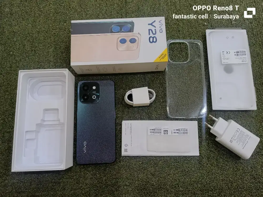 Vivo y28 ram 8+8/128gb