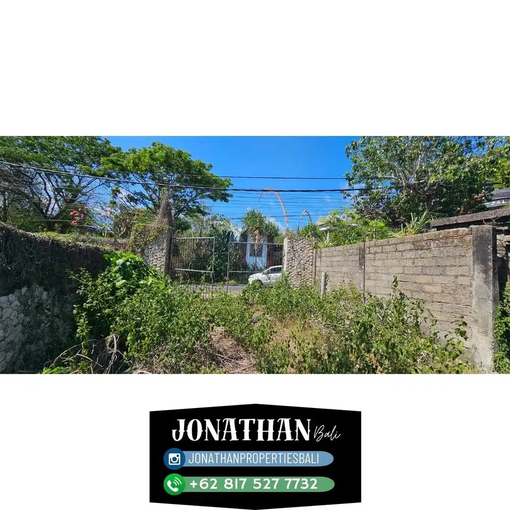Dijual Tanah  jalan raya uluwatu - Lsvi