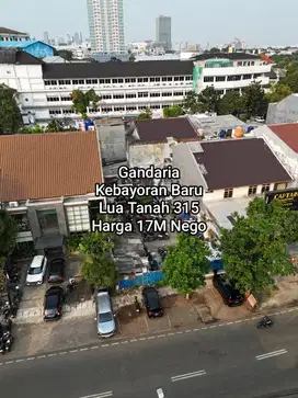 Tanah Komersial di kebayoran baru jakarta selatan