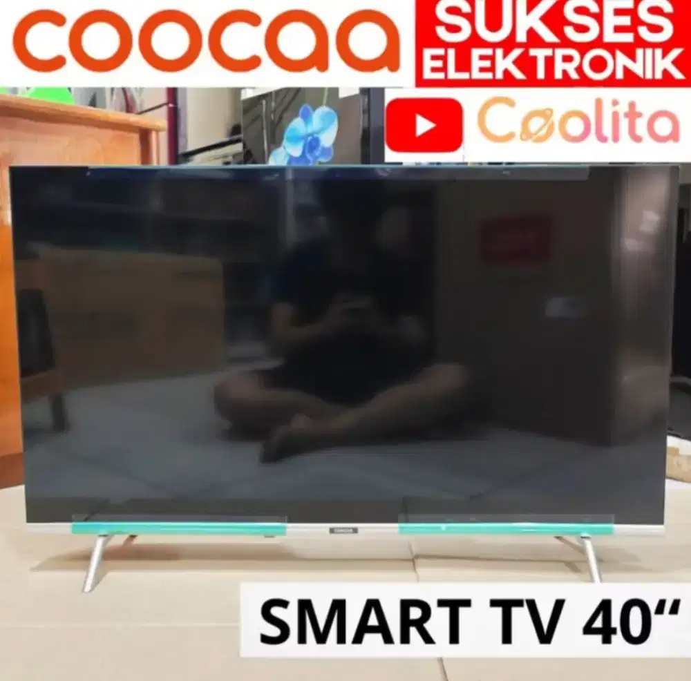 PROMO SMART TV 40 INCI COOCAA TERBARU GARANSI RESMI 3 TAHUN MURAH