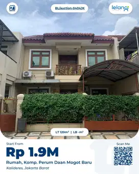 Rumah Dijual, Komp. Daan mogot, Kalideres, Jakarta Barat, DKI Jakarta