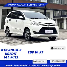 TOYOTA AVANZA VELOZ 1.5 MT 2018 PUTIH
