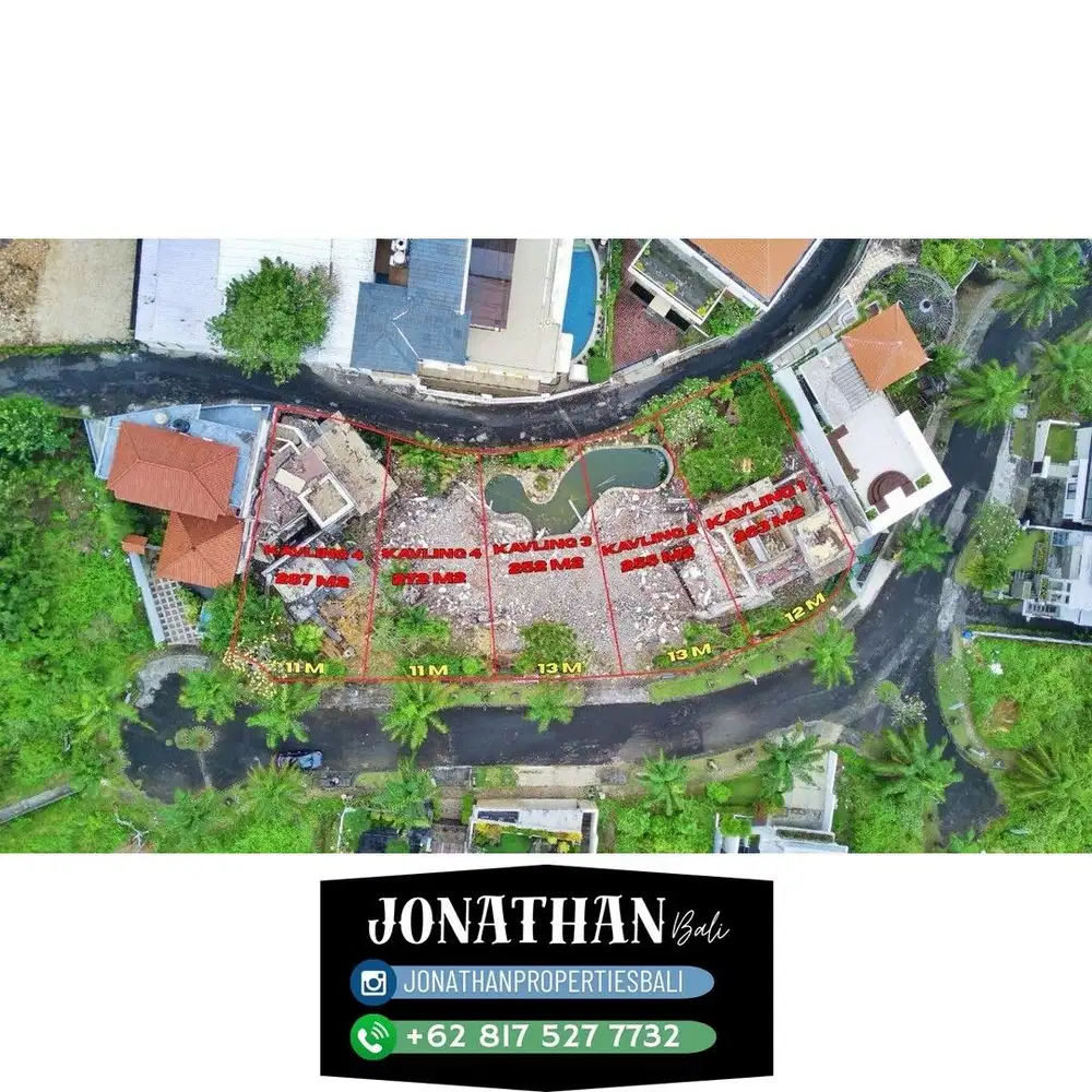 Dijual tanah Kavling ocean view - Lsad