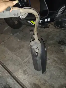 Jual knalpot Scoopy tahun 2023 knalpot bawaan pabrik (ORI)