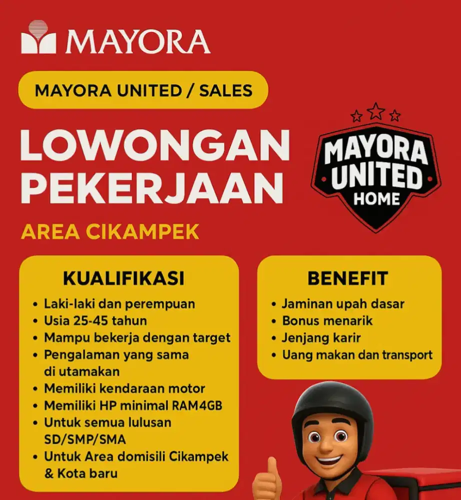 Salesman MAYORA GROUP