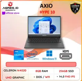 Laptop Axioo HYPE10 Celeron N4020 Cicilan DP 0