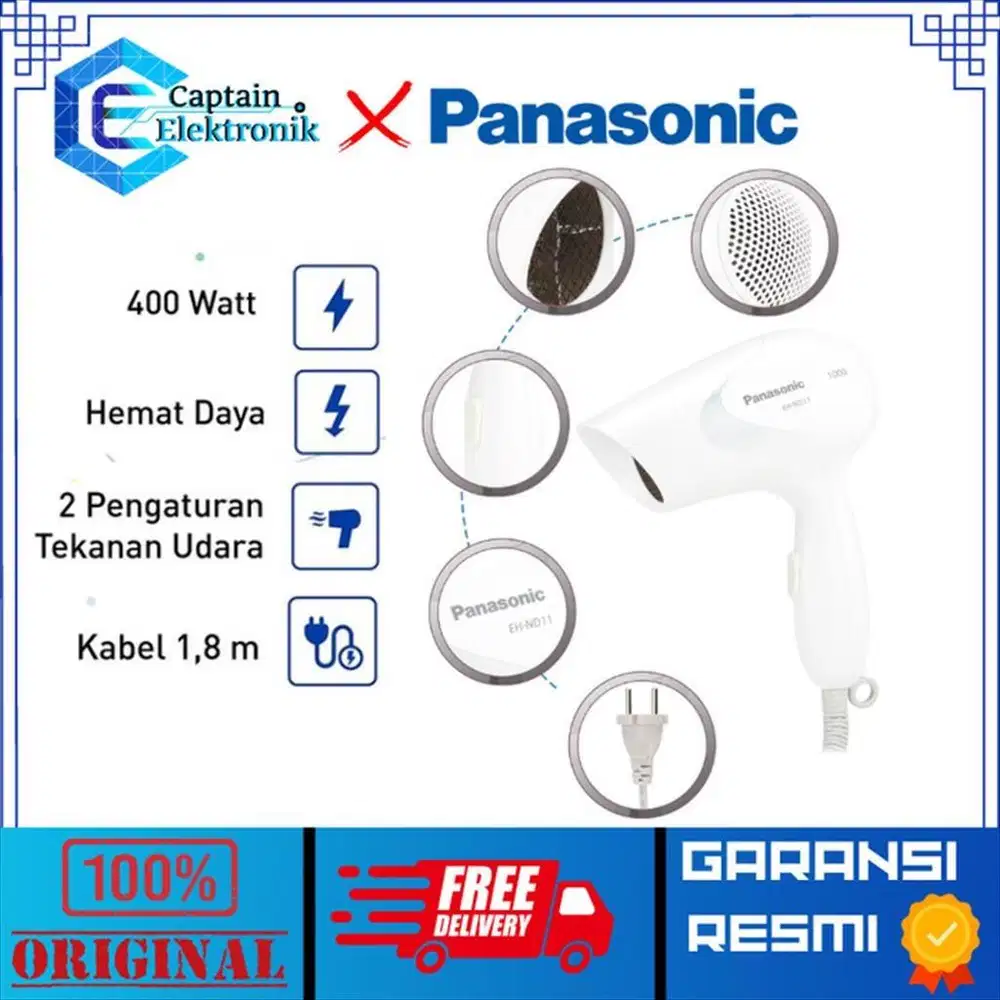 Hair dryer panasonic hemat listrik
