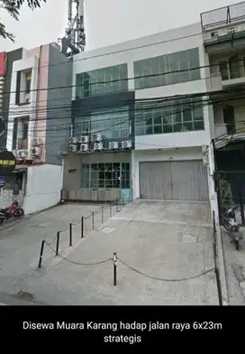 Ruko 2 lantai muara karang raya 6x18m depan BCA , bakpau a1