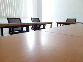 Sewa Ruang Kantor Harian 6-8 pax Full Perabotan Tinggal Pakai