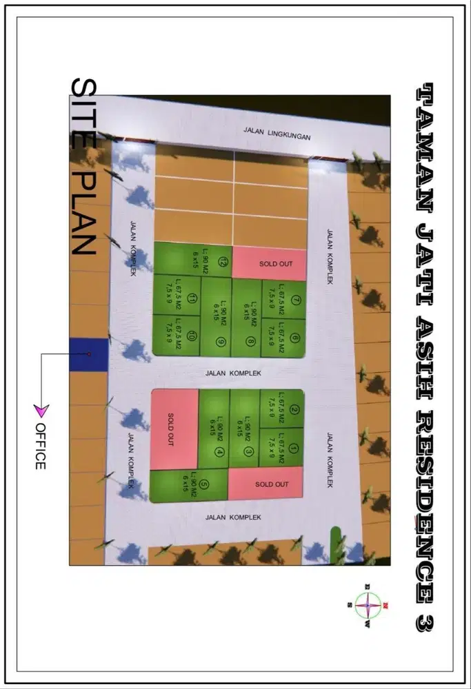 Cluster 2 lantai, bisa KPR lokasi strategis dan dekat pintu tol