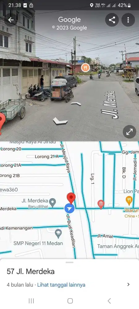 Ruko 3.5Lantai Jln Merdeka /Terusan Jemadi Yos sudarso Brayan SHM