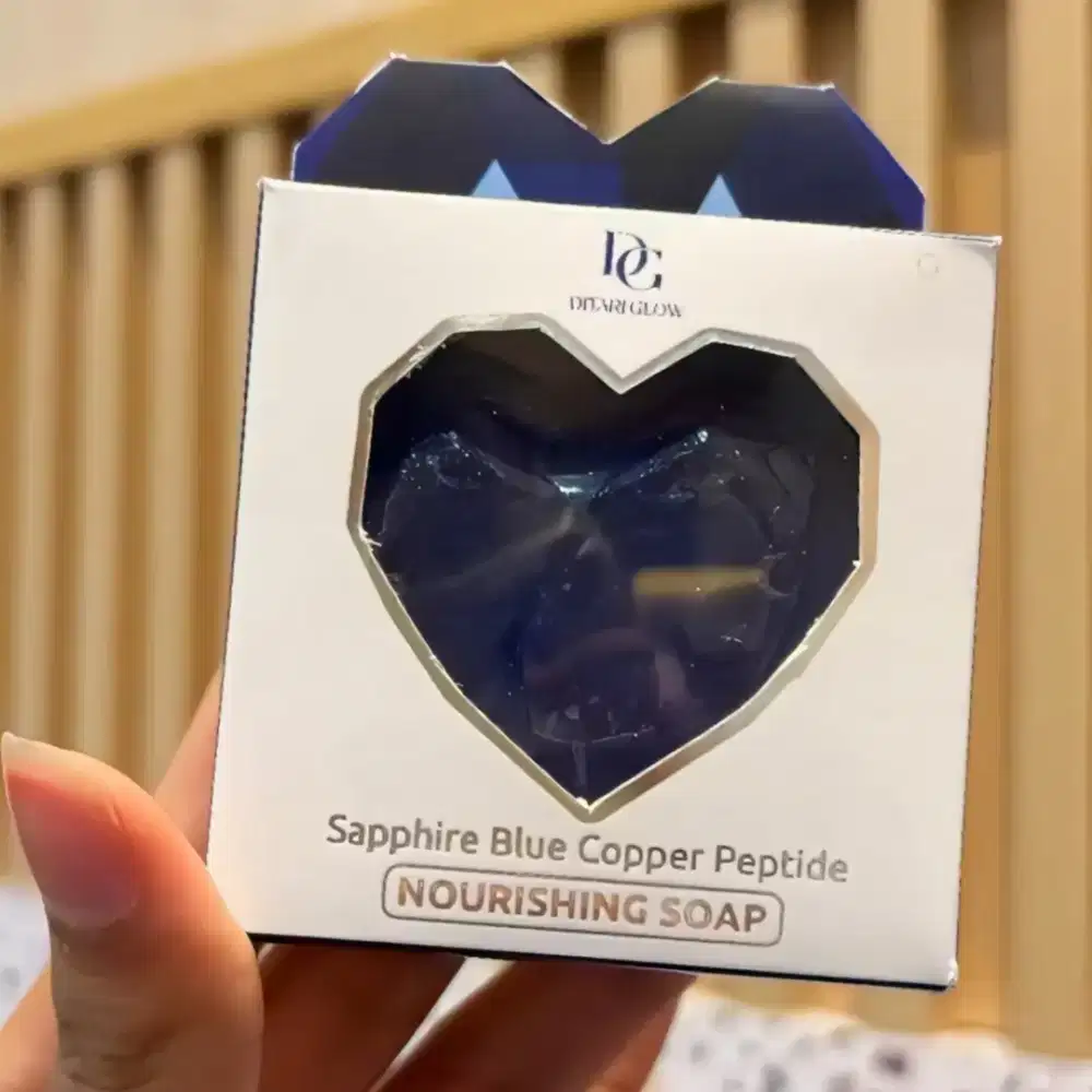 DITARI Glow Sapphire Blue Copper Peptide Nourishing Soap 45gr