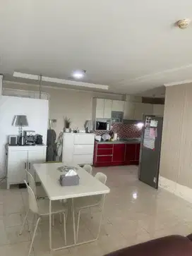 Apartemen French Walk, Nice Garden -   MOI, 3br, uk 131, semi furnish