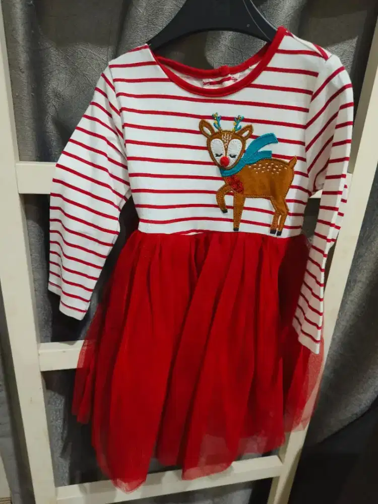 Mothercare Red Dress Anak Merah