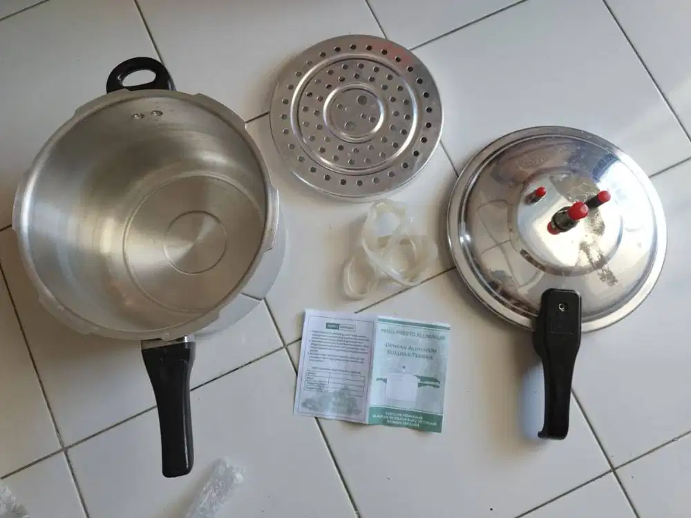 Panci Presto Zuko Lengkap Like New Belum Terpakai