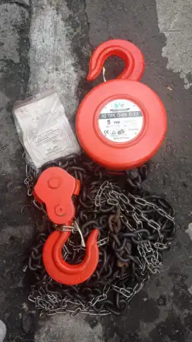 Takel/ Katrol CHUANG LUNG 5 Ton 5x3 Kondisi BARU