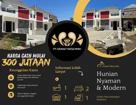 Rumah baru luas 78 m2 harga 300 juta di Ganting, Gedangan, Sidoarjo