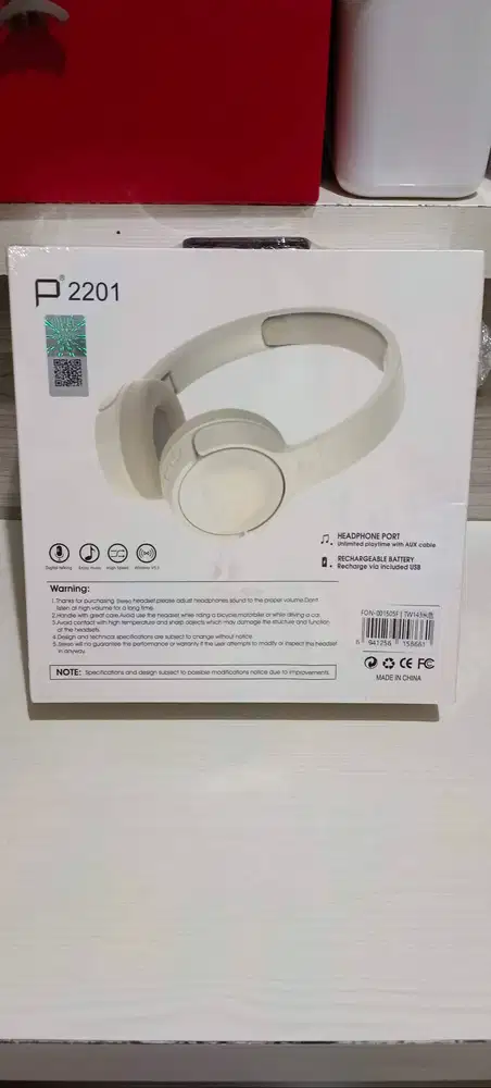 Headphone port headset P2201 gaming Ori bluetooth wireles recharge 59k