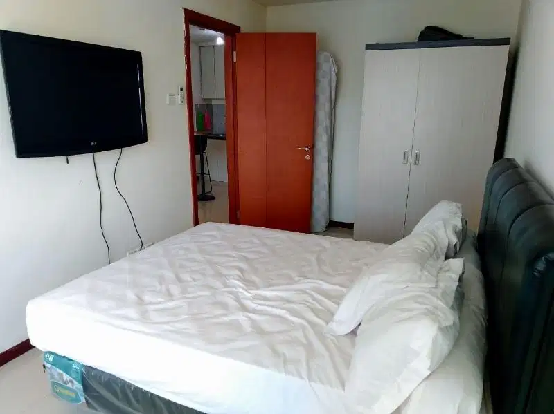Di sewakan kondominium 1BR full furnished bisa per'6 bln dan 3bln