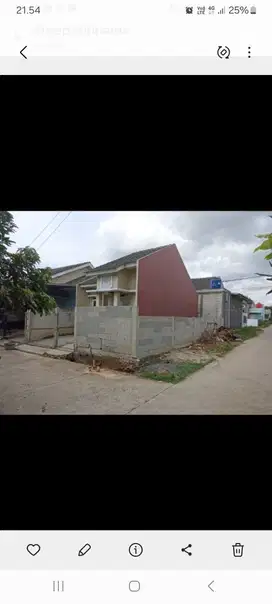 Rumah halaman luas balaraja